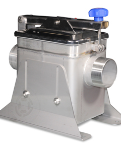 Foreign matter separator 3" with hinged cover